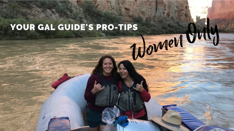 whitewater rafting womens hygiene
