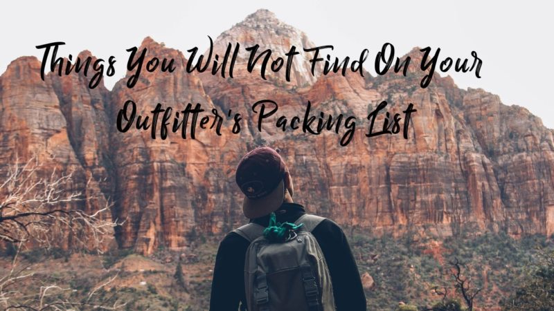 what i wish i brought on my grand canyon rafting trip
