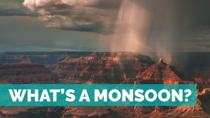 Grand Canyon monsoon