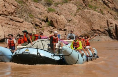 3-day whitewater rafting trip through Western Grand Canyon