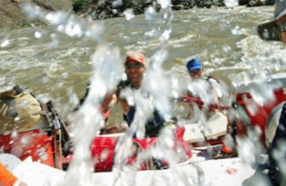 whitewater in Cataract Canyon