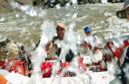 whitewater in Cataract Canyon