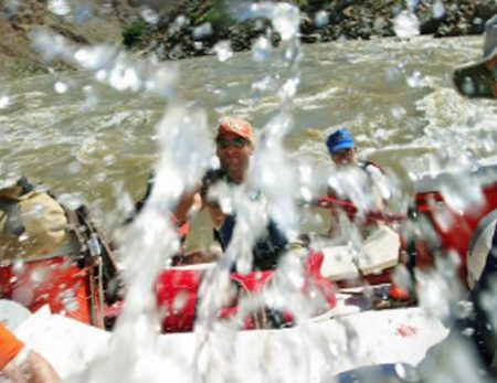 whitewater in Cataract Canyon