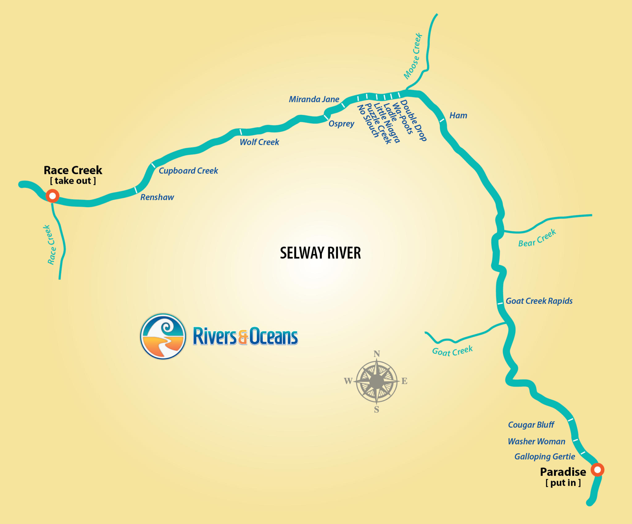 Selway River Rafting Trips | Rivers &amp; Oceans