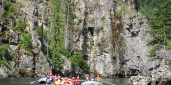 Selway River Rafting and Camping Entering Moose Juice