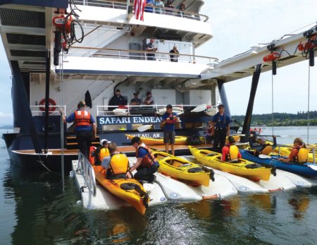 sea-kayaks-on-Alaska-expedition-cruise-ship