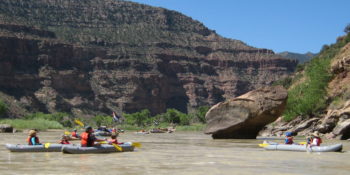rafting through desolation-canyon