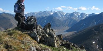views when hiking in the Brooks Range of Alaska