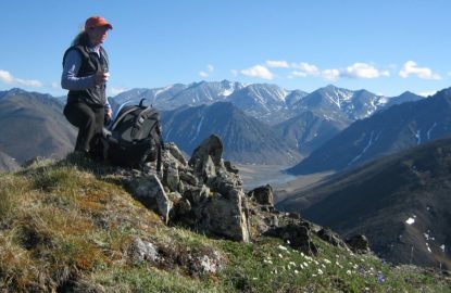 views when hiking in the Brooks Range of Alaska