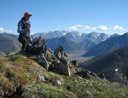 views when hiking in the Brooks Range of Alaska
