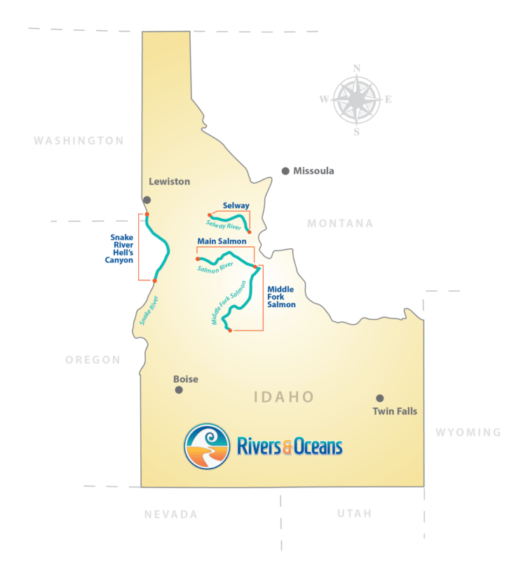 Selway River Rafting Trips | Rivers &amp; Oceans