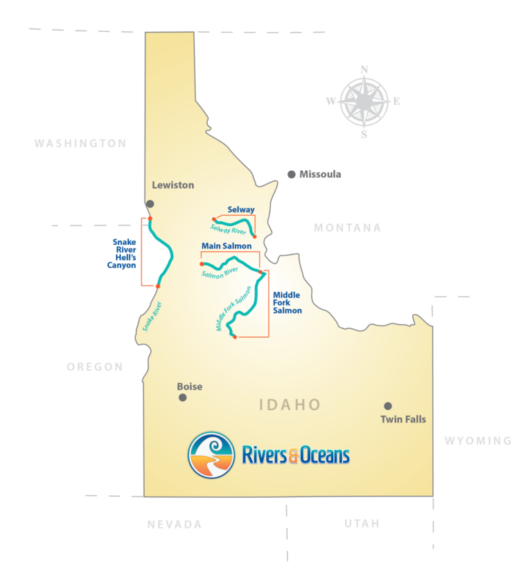 Selway River Rafting Trips Rivers & Oceans