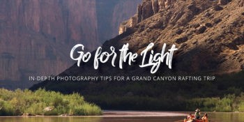 photography of a grand canyon rafting trip