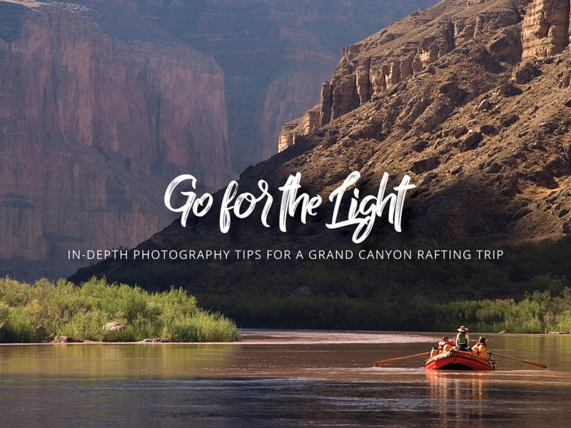 photography of a grand canyon rafting trip
