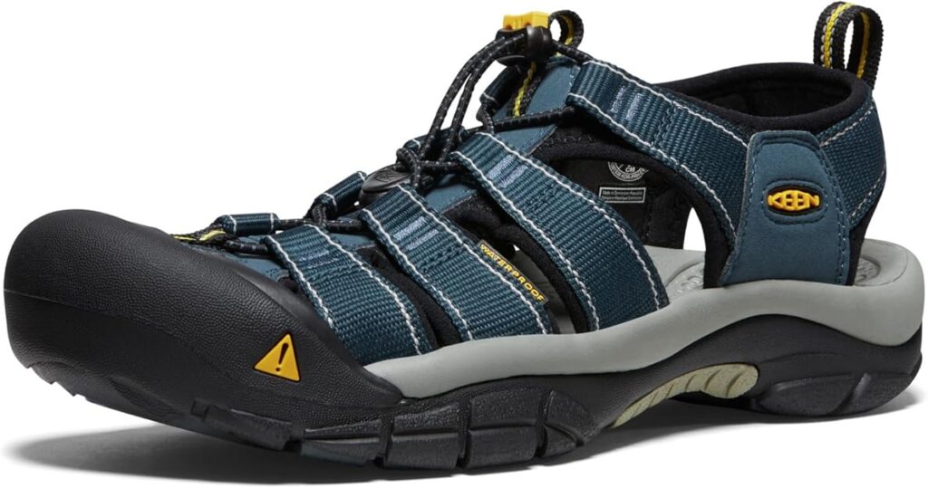 Keen mens sandle for rafting trips
