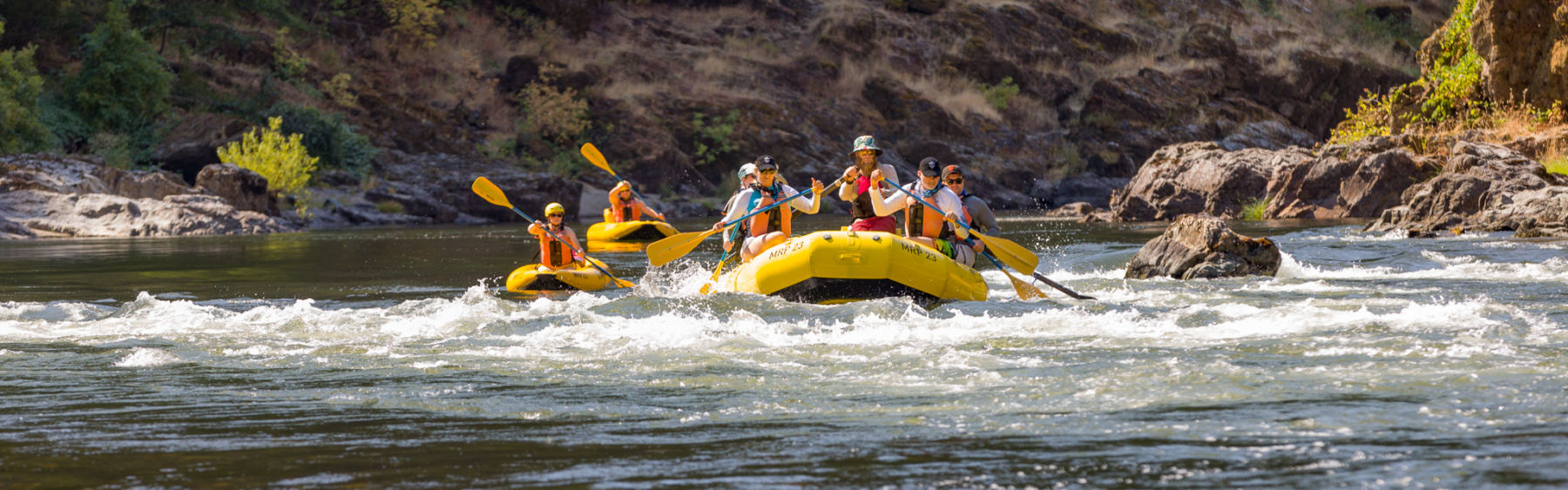 kayaking whitewater trips