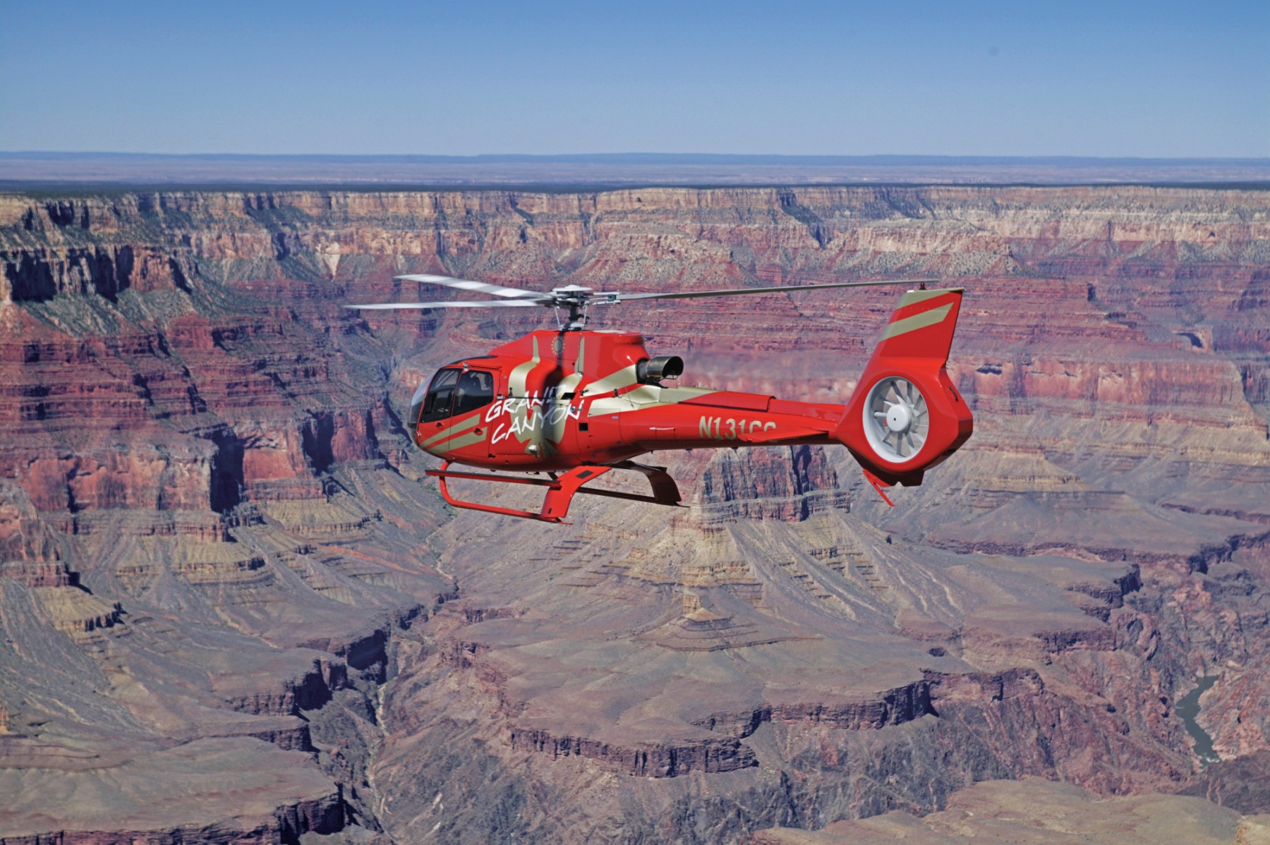 helicopter tour over Grand Canyon