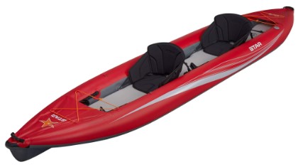 horseshoe bend double star inflatable kayak