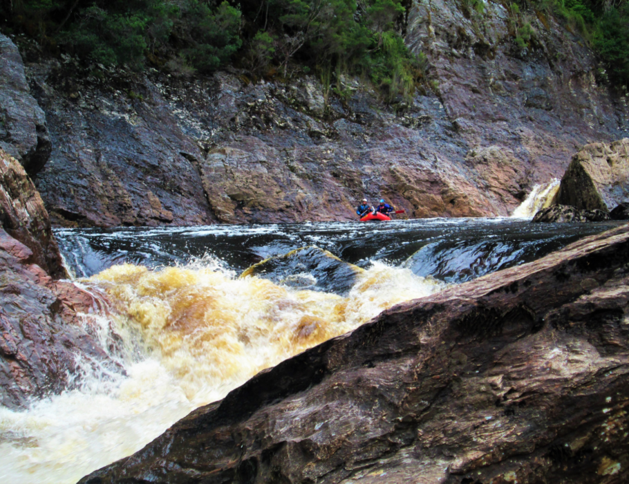 Exotic Rafting trip in Tasmania