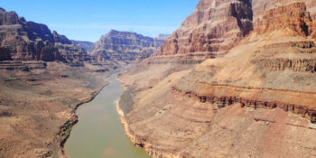 Colorado River flowing through Grand Cnayo nWest