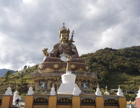 large Bhutanese statute