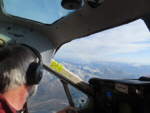 Coyote Air Pilot looking over Brooks Range